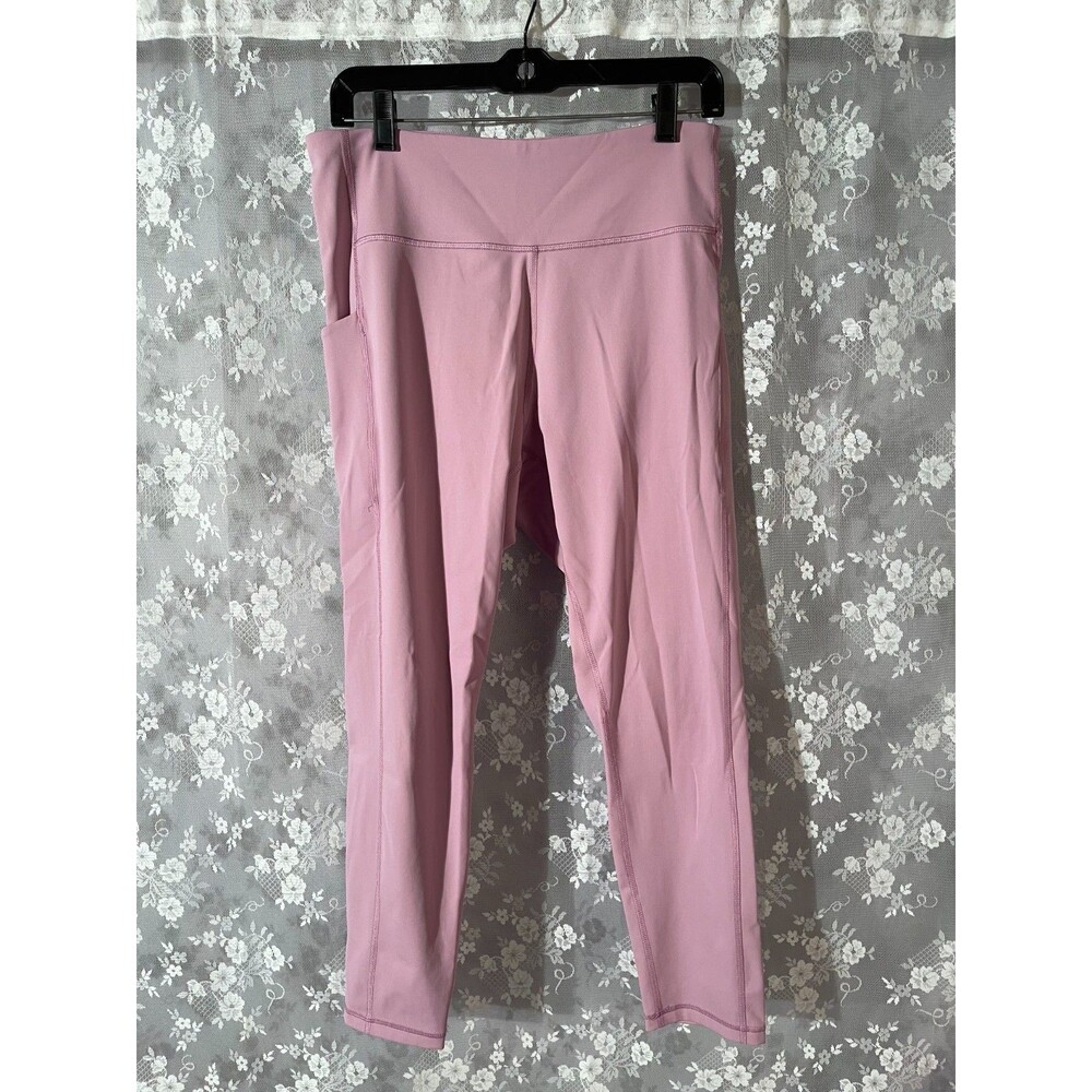 Tek Gear Mauve Pale Pink Work Out Pants Size XL Hiking Yoga Running Long